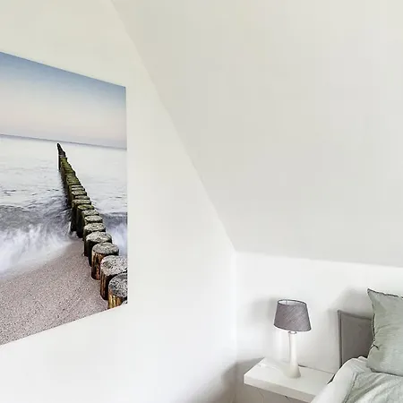Ferienwohnung Haus Schwalbennest Bensersiel Exterior foto
