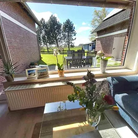Ferienwohnung Haus Schwalbennest Bensersiel Exterior foto