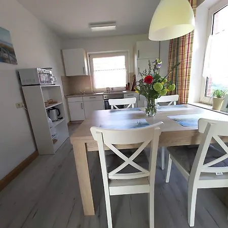 Ferienwohnung Haus Schwalbennest Bensersiel Exterior foto