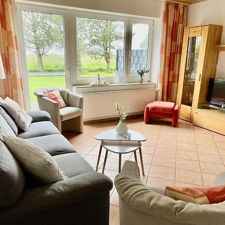 Ferienwohnung Haus Schwalbennest Bensersiel Exterior foto